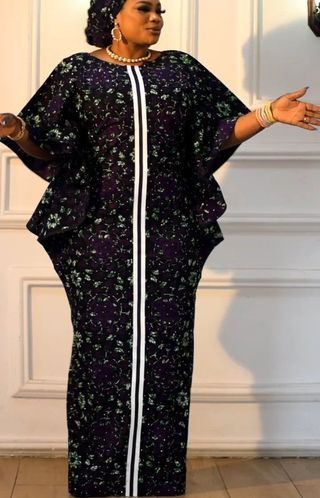 WEARABLES ATELIER on Instagram: “ANKARA COLLECTION 001 Your answer can never be a No to this elegant and lush Ankara kaftan with A FREE TURBAN. Few pieces of this beauty…” Bubu Ankara Gown, Ankara Free Gown, Ankara Kaftan Styles For Women, Wearables Atelier, Bubu Kaftan Styles, Ankara Asoebi Styles, Ankara Bubu Gown Styles, Ankara Kaftan, Kaftan Styles