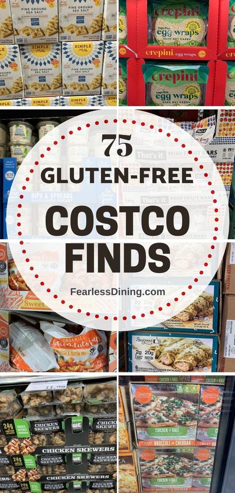 Costco Gluten Free, Gluten Free Food List, Gluten Free Info, Celiac Recipes, Gluten Free Shopping, Costco Finds, Going Gluten Free, Gluten Free Living, Gluten Free Recipes For Dinner