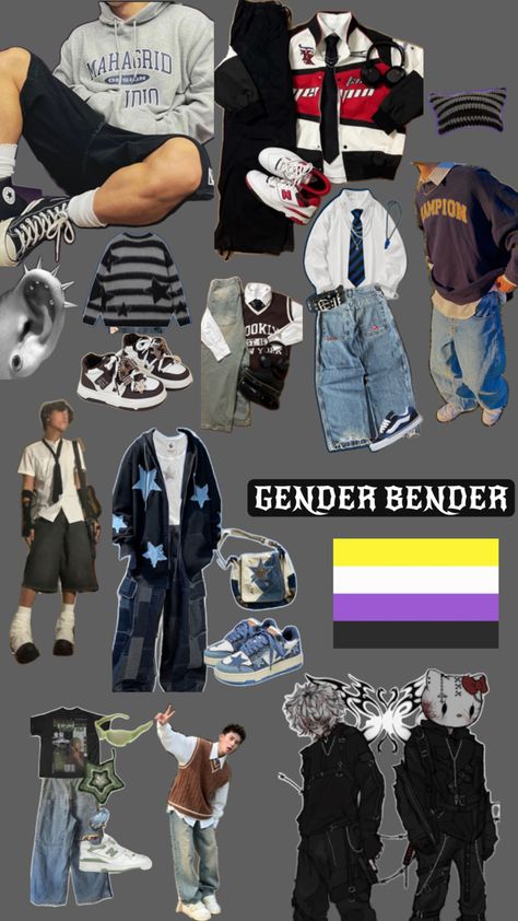 Gender neutral inspo, masculine and feminine coming soon Feminine In A Masculine Way, Gender Neutral Outfits, Neutral Outfits, Masculine And Feminine, Neutral Outfit, Feminine Outfit, Winter Outfits, Coming Soon, Gender Neutral