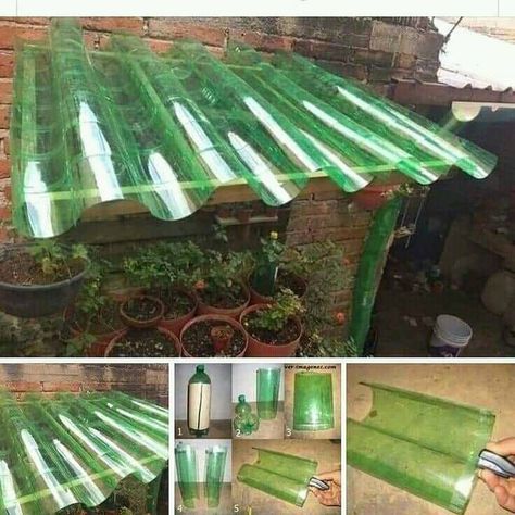 Recycled Products, Jardim Diy, Reuse Plastic Bottles, نباتات منزلية, Diy Greenhouse, Plastic Bottle Crafts, Front House Landscaping, Diy Garden Projects, Front Yard Landscaping Design