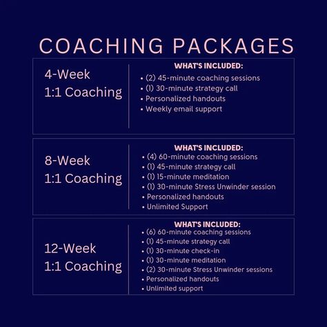 Life Coaching Packages, Coaching Packages Template, Life Coach Pictures, Life Coaching Forms, Life Coach Branding, Coaching Exercises, Coaching Content, Coaching Packages, Health Coach Branding