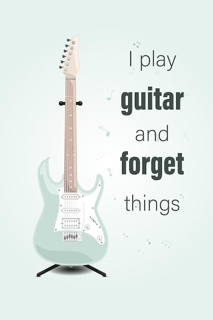 Vector guitar player motivation quotes v... | Premium Vector #Freepik #vector #band #rock-music #rock-party #jazz-band Guitarist Quotes, Vector Quotes, Band Rock, Guitar Players, Play Guitar, Jazz Band, Guitar Player, Motivation Quotes, Playing Guitar