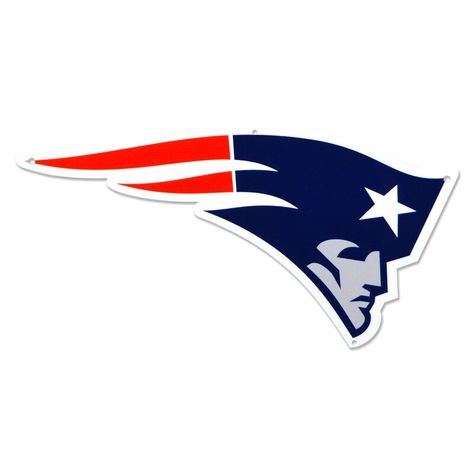 Celebrate your fierce love for the New England Patriots and their storied history with this Statement Size Laser-Cut Steel Logo Wall Art. Your New England Patriots pride will be at its peak with this sign, reminding everyone where your allegiance lies. Put this up in your fan cave or game room and everyone will know that you are a devoted New England Patriots fan. Nfl Logos, New England Patriots Logo, Steel Logo, Nfl Football Art, Football Logos, Patriots Logo, Laser Cut Steel, Patriots Fans, Patriots Football