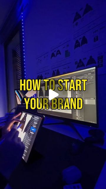 start my ads™ on Instagram: "How to start a clothing brand: 1. Come up with a brand name and logo 2. Create your first design 3. Find a manufacturer on Alibaba.com 4. Create samples $80 and do a photoshoot $150 5. If you’re low on funds, Do pre-orders and use that money for bulk orders.   Video via TT: @blayvision   #clothingbrand #clothingbrands #clothingbrandtips #ecommerce" How To Make Your Own Clothing Brand, How To Start Clothing Brand, How To Start A Clothing Brand, Starting A Clothing Brand, Clothing Brand Ideas, Clothing Brand Name Ideas, Start A Clothing Brand, Brand Names And Logos, Clothing Brand Logos