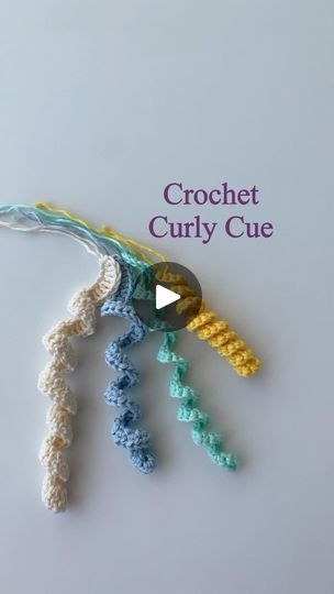 276K views · 1.1K reactions | ✨ Crochet Curly Cues ✨ are fun, spiral-shaped elements that can add a playful and decorative touch to various crochet projects.   Here are some creative ways to use Crochet Curly Cues:  1. Amigurumi and Toys Tails and Tentacles: Add curly cues as tails for animals or tentacles for sea creatures. Hair and Manes: Use curly cues for doll hair or manes on animals like horses and unicorns.  2. Home Décor Garlands and Decorations: String together multiple curly cues to create festive garlands or decorations for holidays and parties. Pillow Embellishments: Attach curly cues to pillows for a whimsical, textured look.  3. Clothing and Accessories Hats and Beanies: Decorate hats and beanies with curly cues for a fun, unique look. Hair Accessories: Attach curly cues to h How To Crochet A Curly Cue, How To Crochet Curly Hair, Crochet Curly Cues, Crochet Tentacles, Amigurumi Hair, Stitch Videos, 2024 Crochet, Mermaid Hair Accessories, Crochet Sea Creatures