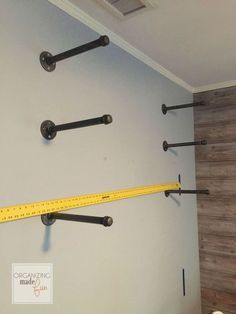 industrial shelving made easy, bedroom ideas, how to, shelving ideas Teen Boy Bedroom, Pipe Shelves, Industrial Shelving, Decoration Inspiration, Industrial House, Simple Bedroom, Shelf Styling, Boys Bedrooms, Easy Home Decor