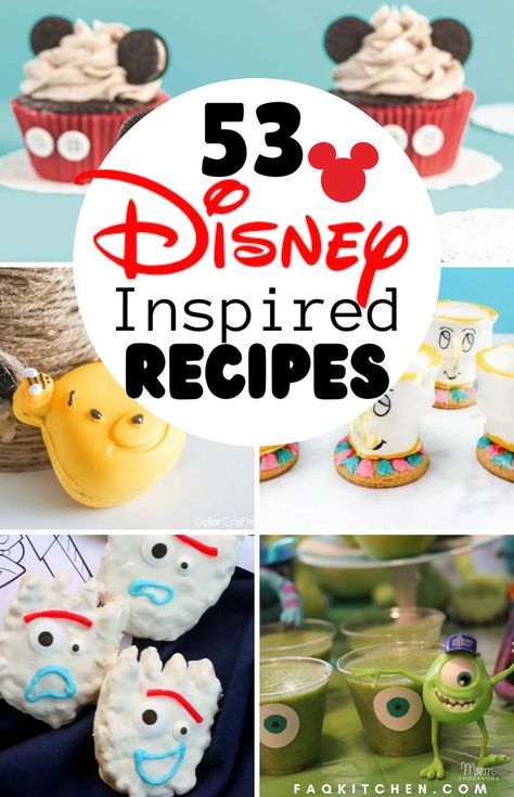 Can't make it to Disney, bring Disney to your next gathering with these Disney themed desserts and drink recipes. Perfect for any birthday party, these finger desserts are what your food platters are needing. Party tray ideas for your kids birthday party, these desserts are presentation worthy and will have everyone coming back for more. Disney Themed Desserts, Party Tray Ideas, Adult Disney Party, Disney Party Foods, Disney Dessert Recipes, Disney Movie Night Food, Disney Inspired Recipes, Disney Themed Food, Finger Desserts