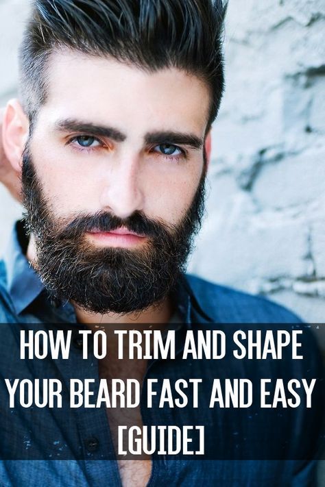 If you plan on growing a long beard, patience is even more important. Make a mistake, and you’ll have to start over, losing months of growth. For any length beard trimming is a vital component in your beard maintenance routine. Just like the hair on your head, face hair requires regular trimming and shaping to look its best. Beard care and grooming tips from Beardoholic.com Stubble Styles, Beard Trimming Guide, Necktie Knots, Bearded Guys, Beard Styling, Stylish Beards, Beard Maintenance, Beard Accessories, Wolf King