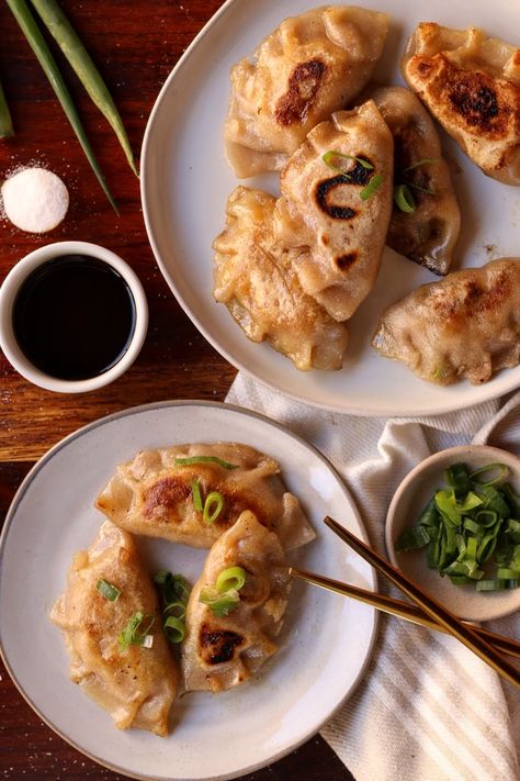 Grain-Free AIP & Paleo Potstickers (AIP Dinner Idea) - Sonora In Bold Aip Dinner, Grain Free Dinner, Autoimmune Diet Recipes, Aip Diet Recipes, Aip Meals, Aip Snack, Paleo Meal Prep, Autoimmune Paleo Recipes, Aip Paleo Recipes