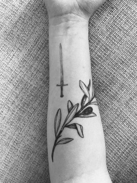 Simple Greek Mythology Tattoos, Delicate Tattoos For Women, Tog Series, The Olive Branch, Bookish Tattoos, Greek Mythology Tattoos, Tattoo Board, Mythology Tattoos, Delicate Tattoo