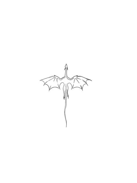 Wyrvens Dragon Tattoo, Plant Simple Tattoo, Black And Gray Fine Line Tattoo, Wyvern Tattoo Simple, Simple Tattoos For Beginner Artists, Tattoos For Outdoorsy Women, Line Art Bird Tattoo, Subtle Percy Jackson Tattoo, Minimalist Flash Tattoo