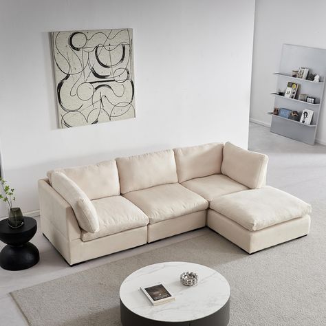 L shaped couch living room layout