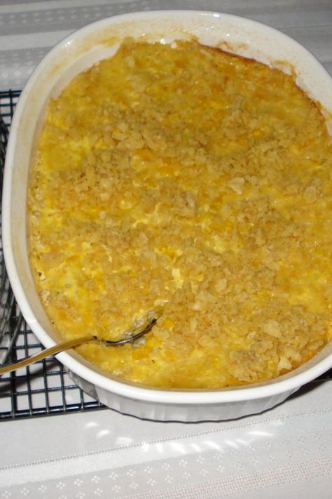 Scalloped Corn Corn Casseroles, Corn Photo, Scalloped Corn Casserole, Scalloped Corn, Corn Recipes Side Dishes, Country Food, Corn Recipe, Just A Pinch Recipes, Corn Casserole