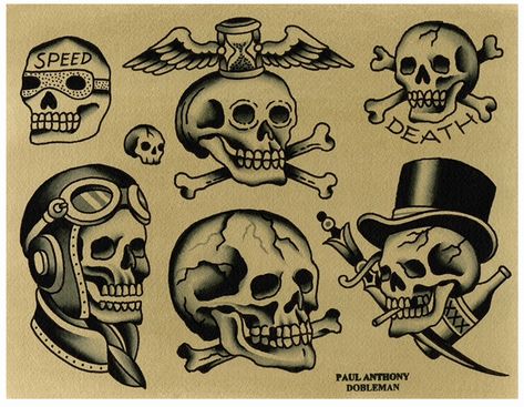 Skull And Bones Tattoo Traditional, Skull Tattoos Traditional, American Traditional Skull Tattoo, Analog Tattoo, Old School Skull Tattoo, Traditional Skulls, Skull Tattoo Traditional, American Traditional Skull, Skull Traditional Tattoo