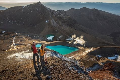 Walk the Tongariro Crossing | 100% Pure New Zealand Milford Track, Emerald Lake, New Zealand Travel, Ski Area, Banff National Park, Nature Trail, Christchurch, Australia Travel, Hiking Trails