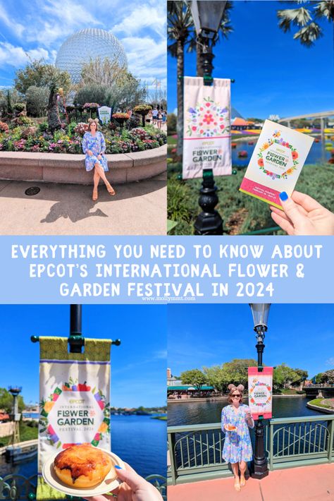 Epcot's International Flower and Garden Festival is here! I just spent the weekend visiting Epcot and experiencing this fun festival and it's one of my favorites! Check out my newest blog post with everything you need to know about this festival! Epcot Flower And Garden Festival 2024, Disney Flower And Garden Festival, Beginning Of Spring, Disney Epcot, Garden Festival, Disney World Resorts, My Favorites, The Weekend, Disney World