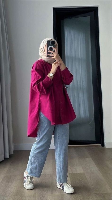 Glamorous Gowns, Outfit Hijab Casual, Modest Casual Outfits, Barbie Outfits, Tutorial Hijab, Style Hijab, Casual Hijab Outfit, Hijabi Outfits Casual, Quick Outfits