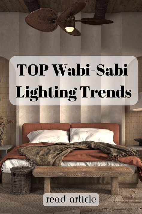 Wabi-Sabi lighting fixtures are a perfect way to integrate this design philosophy into a space. These lights are often made from natural materials such as wood, ceramic, or raw metals, and are designed to be simple yet unique. Their organic forms and handmade appearance help soften the look of modern interiors while adding character to the room. The Wabi-Sabi Seiling Pendant Lamp captures this essence with its minimalistic design and raw elegance. Wabi Sabi Light Fixture, Japanese Wabi Sabi Interior, Wabi Sabi Bed, Modern Wabi Sabi Interiors, Estilo Wabi Sabi, Wabi Sabi Lighting, Zen Bed, Wabi Sabi Interior Design, Bedroom Ottoman