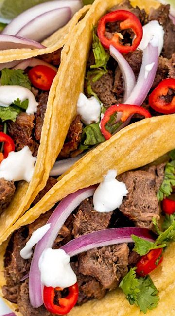 Beef Tongue-Lengua Tacos (Pressure Cooker or Stovetop) Lengua Tacos, Blade Steak, Instapot Meals, Beef Tongue, Crock Pot Tacos, Portuguese Cuisine, Insta Pot, Happy A, Instapot Recipes