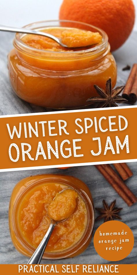 Preserve Oranges, Orange Jam Recipes, Canning Fruit Recipes, Winter Jam, Canning Jam Recipes, Orange Jam, Jam Recipes Homemade, Canning Jam, Fruit Preserves