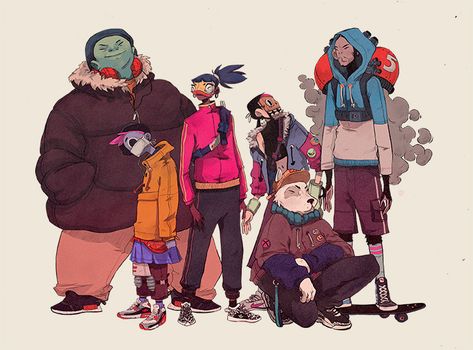 CHARACTERS for MAZE fest 2017 on Behance Creative Character Design, Character Showcase, Character Design Graphic, Characters Design, Arte Cyberpunk, Illustration Character, Cyberpunk Art, Cartoon Character Design, Graphic Design Adobe