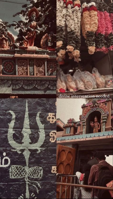 Shivaratri Aesthetic, Aesthetic Temple Pictures, Temple Aesthetics Indian, Kovil Temple Aesthetic, Temple Asethic, Vaishnavi Core Aesthetic, Mandir Aesthetic Insta Story, Aesthetic Sanatan Dharm, Temple Pics Ideas