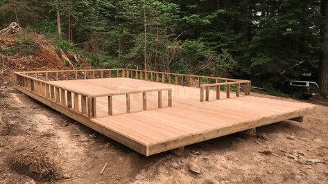 Tent Platform, Tent Living, Wall Tent, Glamping Resorts, Wooden Deck, Cabin Tent, Backyard Camping, Bell Tent, Camping Glamping