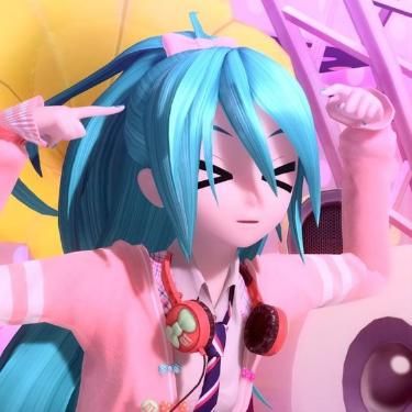 An Anime, Hatsune Miku, Blue Hair, Vocaloid, Anime Character, Hair, Anime, Pink, Blue