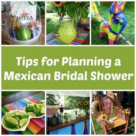 Tips for Planning a Mexican Bridal Shower Bridal Shower Games Couples, Fiesta Wedding Shower, Mexican Fiesta Bridal Shower, Bridal Shower Themes, Mexican Bridal Showers, Backyard Bridal Showers, Shower Images, Fiesta Bridal Shower, Fiesta Wedding