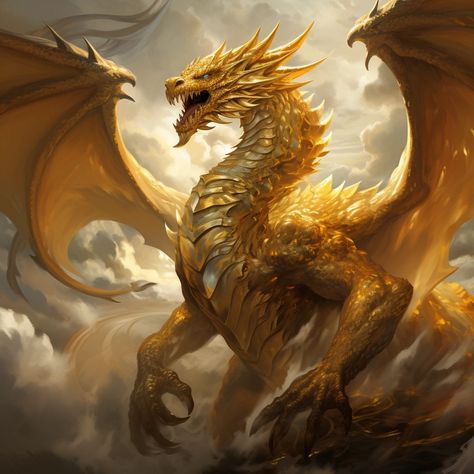 My Images Sand Dragon Art, Gold Dragon Aesthetic, Sunfire Dragon, Ancient Gold Dragon, Golden Dragon Art, Angry Dragon, Sun Dragon, Earth Dragon, Majestic Dragon