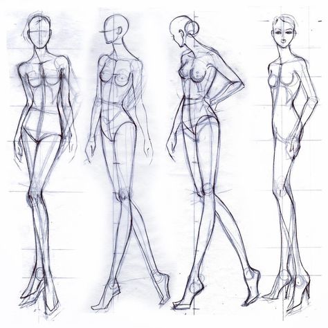 Teaching in the real world has show me what are some of the most common questions in #drawing #fashion #croquis. Watch me address these… Zoe Hong Fashion Illustration, Sketch Pose, Fashion Illustration Template, Fashion Croquis, Fashion Design Inspiration, Croquis Fashion, Fashion Illustration Poses, Fashion Model Sketch, Fashion Illustration Tutorial