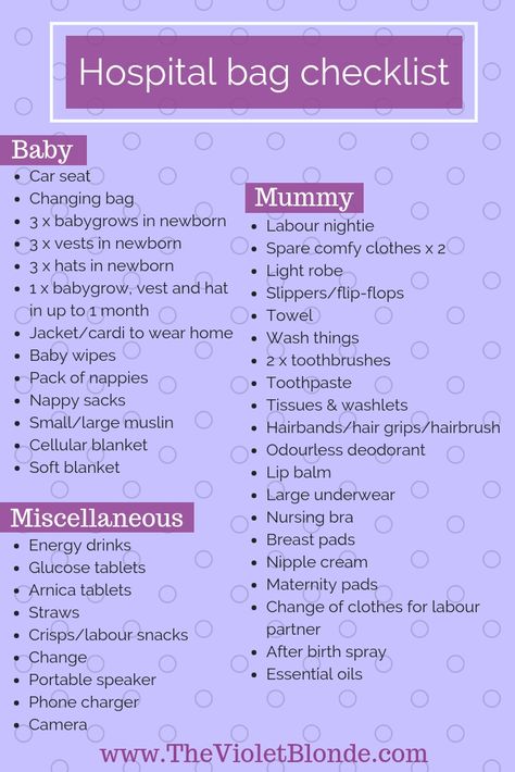 Birth preparation - hospital bag checklist for baby and Mummy. Preparing for labour in pregnancy. Labour birth plan. November baby. Third trimester. First time Mum. Pregnancy blogger. The Violet Blonde - beauty and lifestyle blogger Baby Hospital Bag Checklist, November Baby, Pregnancy Hacks, Birth Preparation, Pregnancy Info, Prepare For Labor, Hospital Bag Checklist, Baby Checklist, Bag Checklist