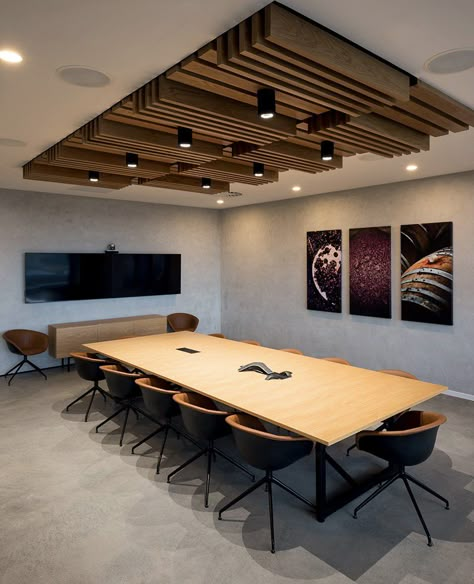 Constellation Brands Office Ceiling Design, Meeting Room Design, Office Ceiling, Corporate Interior Design, New Ceiling Design, Interior Ceiling Design, Office Interior Design Modern, Interior Design Per La Casa, Modern Office Interiors