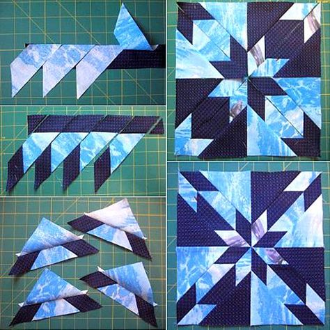 Hunter's Star Quilt BlockThis quilt pattern / tutorial is available for free... Full Post: Hunter's Star Quilt Block Square In Square Quilt, Quilt Shortcuts, Hunters Star, Hunters Star Quilt, Quilt Star, White Quilts, Block Quilt, Quilt Square Patterns, Star Quilt Blocks