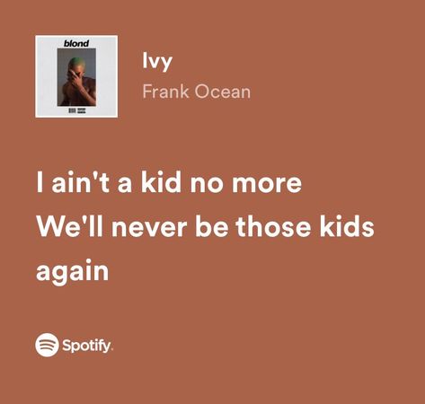 Song Lyrics For Seniors, Senior Quotes Music, Senior Quotes Frank Ocean, Grad Quotes Song Lyrics, Song Yearbook Quotes, Graduation Lyrics Quotes, Senior Quote Lyrics, Senior Song Quotes, Senior Quote Song Lyrics