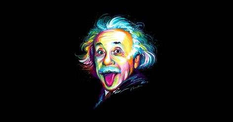 Albert Einstein with Tongue Out Colorful Painting. Einstein Poster, Albert Einstein Poster, Martin Luther King Jr Quotes, Seni Pop, Architecture Tattoo, Albert Einstein Quotes, Proverbs 31 Woman, Tableau Art, Proverbs 31