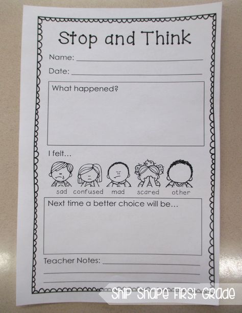 Kindergarten Management, Teaching Classroom Management, Prek Teacher, Calming Strategies, Responsive Classroom, Stop And Think, Classroom Behavior Management, Behaviour Management, 2020 Year