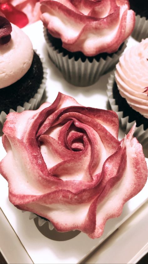 Rose Cupcake, Easy Rose, Rose Cupcakes, Rose Bud, Cup Cakes, Sugar And Spice, Macaroons, Rose Buds, Sweet 16