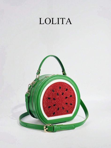 Fashionable And Versatile Fruit Shaped Bag, Lovely Lemon Crossbody Bag For Women, Perfect For Holidays And Street Fashion Y2K Sequin Patchwork Shoulder Bag for Sale Australia| New Collection Online| SHEIN Australia Street Fashion Y2k, Watermelon Bag, Circle Bag, Trendy Business Casual, Girls Snow Boots, Kids Snow Boots, Fashion Y2k, Orange Design, Novelty Bags