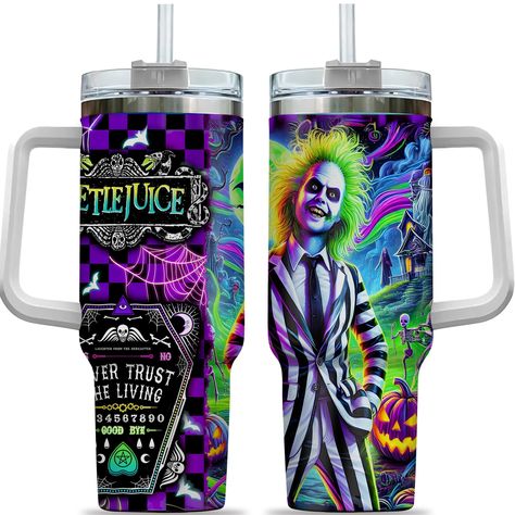 PRICES MAY VARY. GREAT GIFTS: Treat your loved one to this 40oz tumbler with handle. halloween tumbler with lid and straw, halloween tumblers, halloween tumbler 40 oz, halloween 40 oz tumbler with handle, halloween insulated tumbler, horror tumbler with lid and straw Enjoy healthy sipping with our tumbler. horror tumbler 40oz, 40 oz halloween tumbler, horror coffee tumbler, horror cup, horror tumblers DOUBLE-WALLED INSULATED CUP: Our cup keeps cold drinks cold and hot drinks hot. Show your appre Horror Tumblers, Beetlejuice Tumbler, Horror Coffee, Horror Tumbler, Halloween Tumblers, 40 Oz Tumbler With Handle, Tumbler Handle, Tumbler Halloween, 40 Oz Tumbler