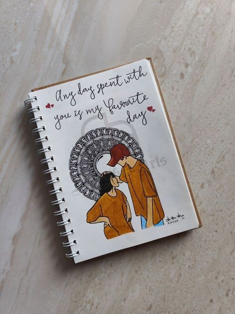 Mandala Art Love Couple, Couple Dairy Ideas, Couple Mandala Art Easy, Doodle Art Couple, Mandala Couple Drawing, Couple Doodle Art, Couple Mandala Art, Vignette Drawing, Lover Sketch