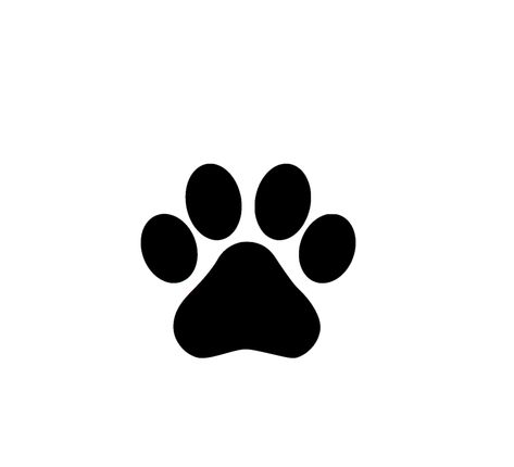 "Up for sale is one(1) Dog Paw Print decal / sticker. ** SIZE OPTION YOU SELECT PERTAINS TO THE LARGEST DIMENSION OF THE DECAL DESIGN ** - The decal is great for any hard, non-porous surface. This decal is available in a wide variety of colors and sizes! Choose  your color and size before adding this item to the cart! The above information will be necessary to complete your order on time. Please include this information in the \"notes to seller\" section upon checkout. If you desire a color that Painting Dog Paws, Dog Prints Paw, Paw Print Drawing Simple, How To Draw A Paw Print, Therian Stickers, Paw Print Doodle, Puppy Paw Print Art, Dog Paws Tattoo, Dog Paw Outline