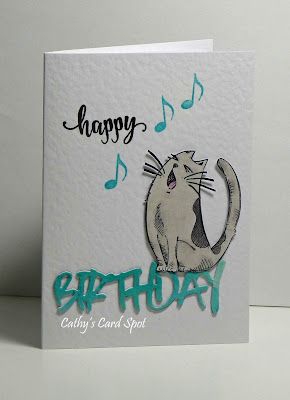 Handmade Cat Birthday Cards, Cat Birthday Card Ideas, Cat Birthday Cards Handmade, Birthday Cat Drawing, Cat Birthday Cards, Cat Cards Handmade, Creative Birthday Cards, Anniversaire Diy, Birthday Cat