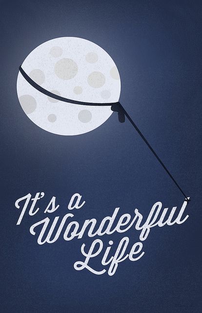 It's A Wonderful Life Poster, Wonderful Life Movie, Lasso The Moon, It’s A Wonderful Life, Life Movie, It's A Wonderful Life, A Wonderful Life, Life Poster, Movie Posters Minimalist