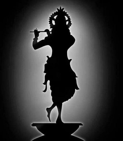 8 Teachings Of Lord Krishna That Will Help You Build A Good Life! Lord Krishna Black And White, Bf Pictures, Krishna Tattoo, Shree Krishna Wallpapers, Krishna Statue, Lord Shiva Hd Wallpaper, Lord Krishna Hd Wallpaper, Silhouette Painting, Ganpati Decoration