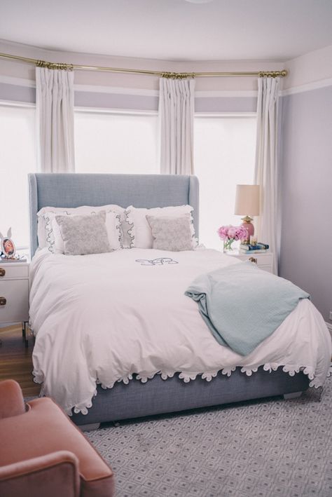 Gal Meets Glam Our Bedroom - Serena & Lily bed, Julia B Linens Room Details, Serena Lily, Dreamy Bedrooms, Simple Bedroom, Dream Rooms, Beautiful Bedrooms, Vintage Lamps, Dream Bedroom, Home Decor Trends