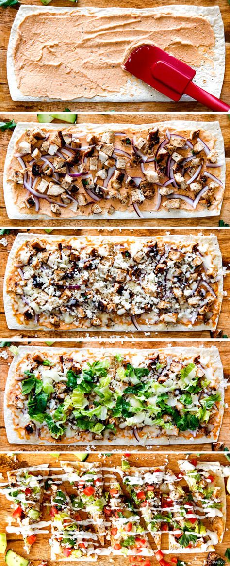 Chicken Gyro Flatbread Pizzas – these are amazing and SO quick and easy! An explosion of flavors and textures with the most flavorful Greek Chicken and easy Blender Tzatziki! Great for lunch/dinners or for appetizers and entertaining! Greek Chicken Flatbread, Gyro Flatbread, Greek Flatbread, Basil Hummus, Flatbread Pizzas, Chicken Mozzarella, Greek Pizza, Chicken Gyro, Greek Gyros