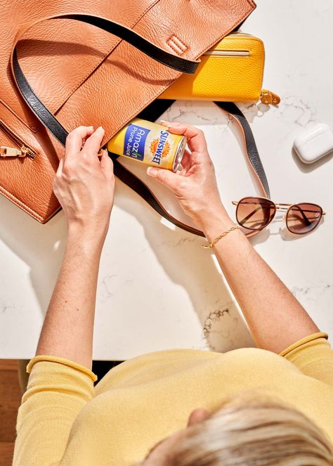 Lifestyle product still life photography for Sunsweet, shot on-location in Orlando, Florida. #flatlay #stilllife #product #commercialphotography #advertisingphotography #overhead #juice #hands #flatlayphotography #photography #hardlight #sunny Lifestyle Flatlay Photography, Product Launch Photography, Product Photoshoot At Home, Overhead Product Photography, Casual Product Photography, Nutrition Product Photography, Magazine Product Photography, Product Flatlay Ideas, Office Product Photography