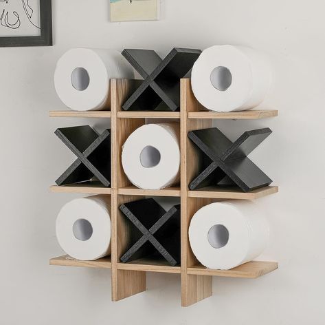 #homeandliving #bathroomdecor #decor #bathroom #living Wooden Toilet Paper Holders, Cheap Pink Card Holder For Gift, Wooden Toilet Paper And Towel Holder, Coastal Farmhouse Bathroom Accessories Gor Top Of Toilet, Loo Roll Storage, Tic Tok Toe Toilet Paper, Wooden Toilet Paper Storage, Organize Toilet Paper In Closet, Organize Paper Towels And Toilet Paper