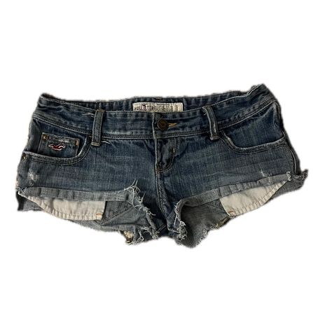 Holister Shorts, 2000 Jeans, Holister Jeans, Hollister 2000s, 2000s Shorts, 2000s Hollister, Blue Jeans Shorts, 2000s Jeans, Jeans 2000s